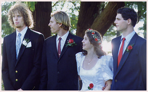 Ashley, Andre, Trudel Kroecher and Hans Knapp